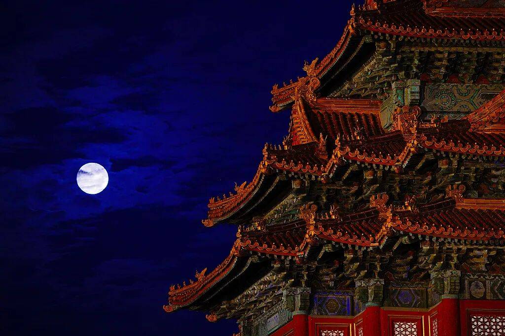 中秋的月亮太出片了！