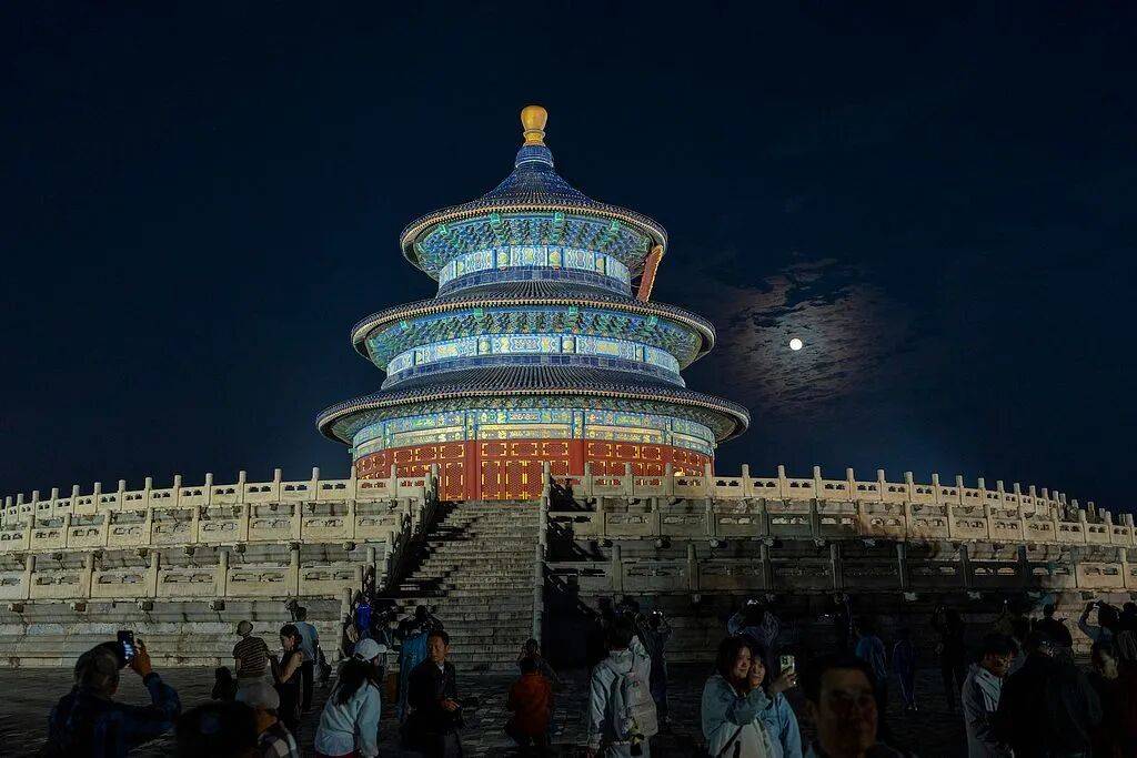 中秋的月亮太出片了！