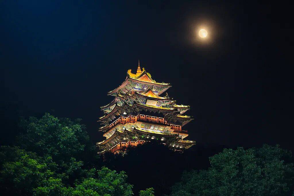 中秋的月亮太出片了！