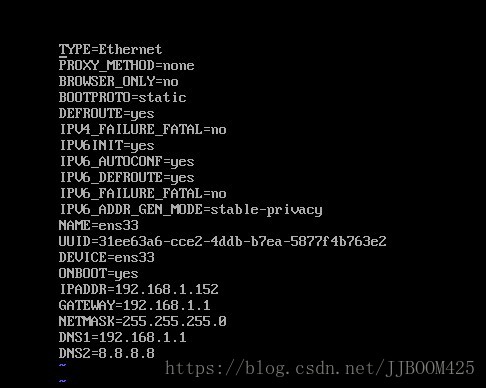 eth0配置文件(配置eth0的ip地址)
