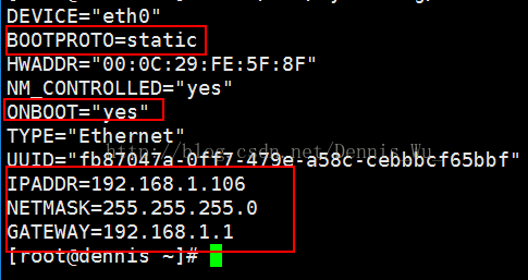 eth0文件(eth0 no such device)