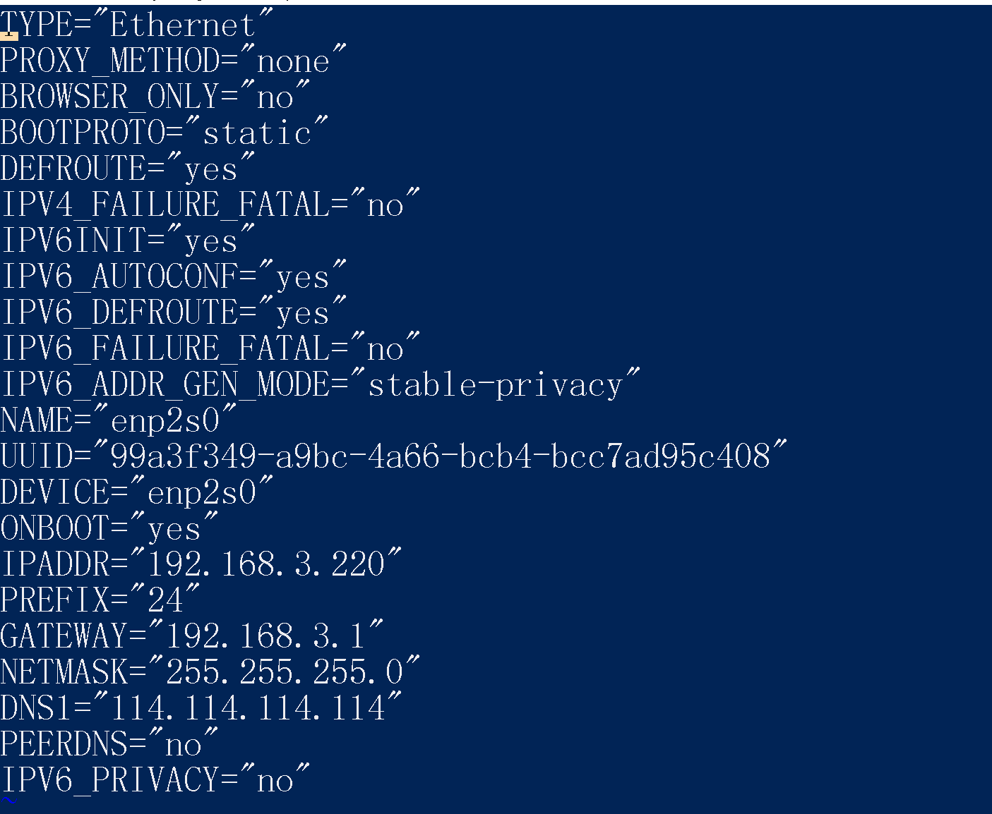centos配置eth0(centos配置eth0两个IP)